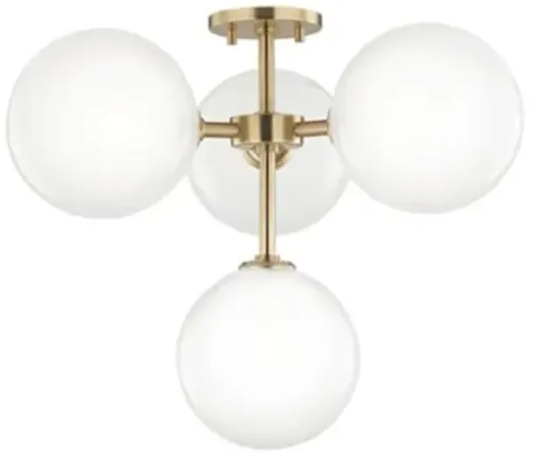 Ashleigh Semi-Flushmount