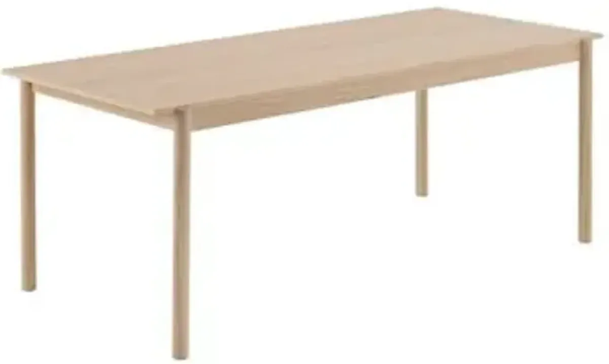 Linear Wood Table