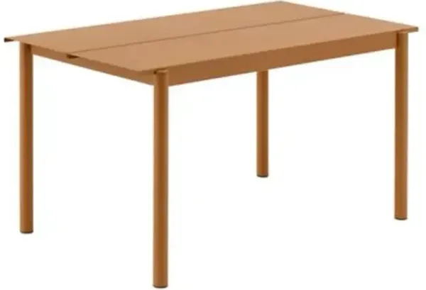 Linear Steel Table