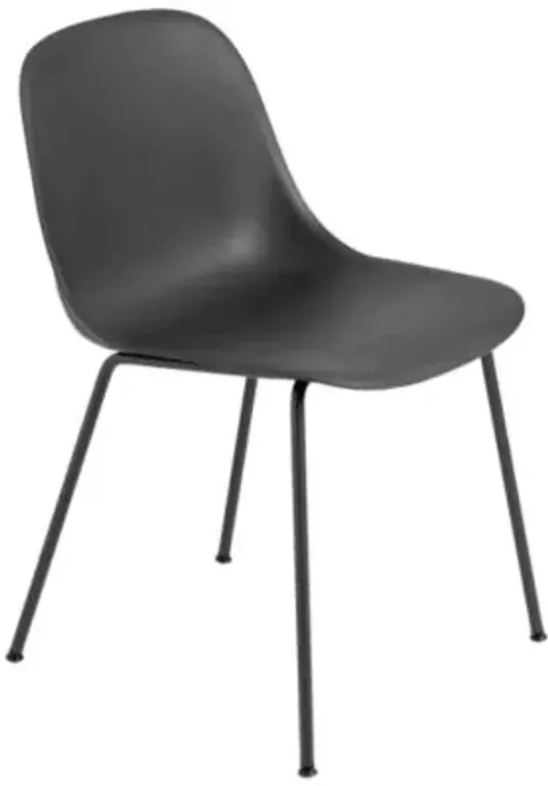 Fiber Side Chair with Tube Base
