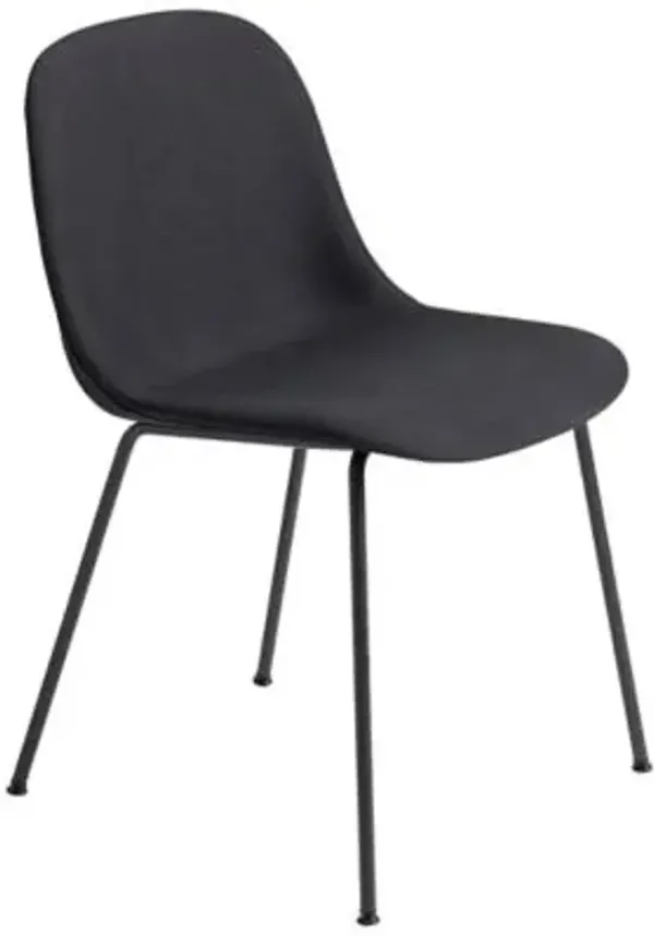 Fiber Side Chair with Tube Base