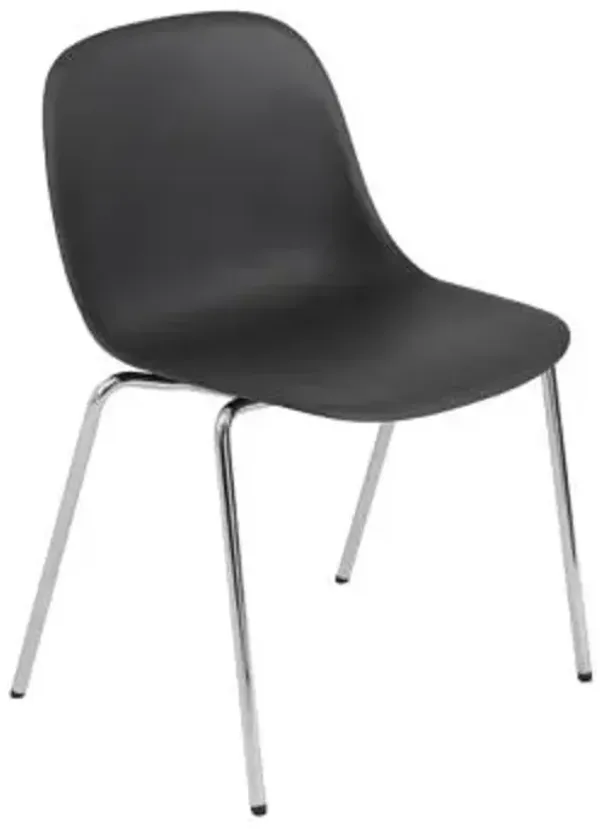 Fiber Side Chair with A Base