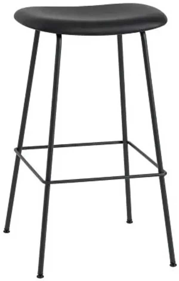 Fiber Stool with Tube Base