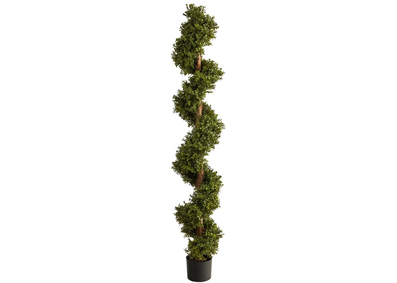 HomPlanti 6 Feet Boxwood Spiral Topiary Artificial Tree