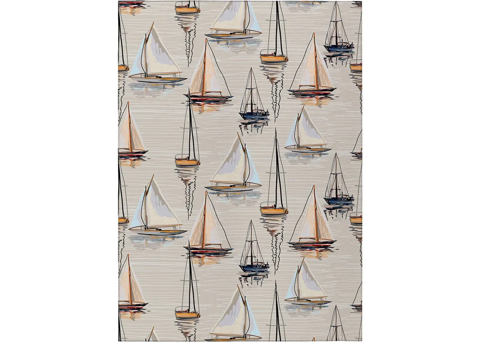 Harbor HA8 Ivory 5' x 7'6" Rug