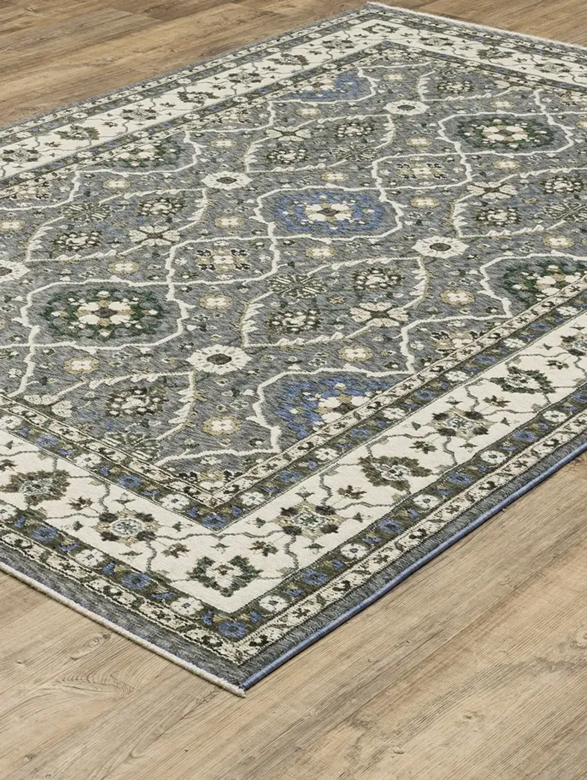 Hastings 7'10" x 10'10" Blue Rug