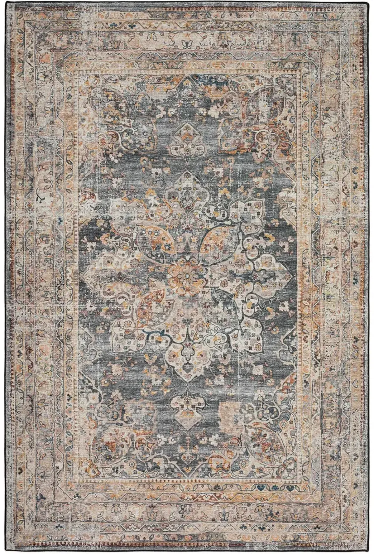 Jericho JC6 Charcoal 3' x 5' Rug