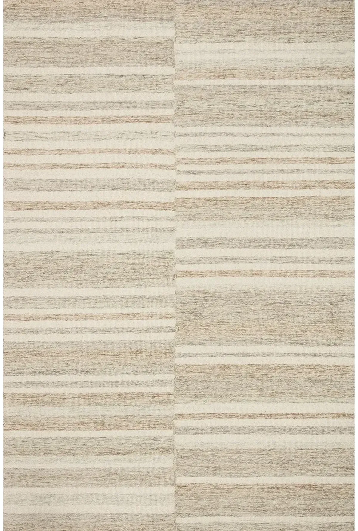 Chris CHR03 Ivory/Clay 3'6" x 5'6" Rug