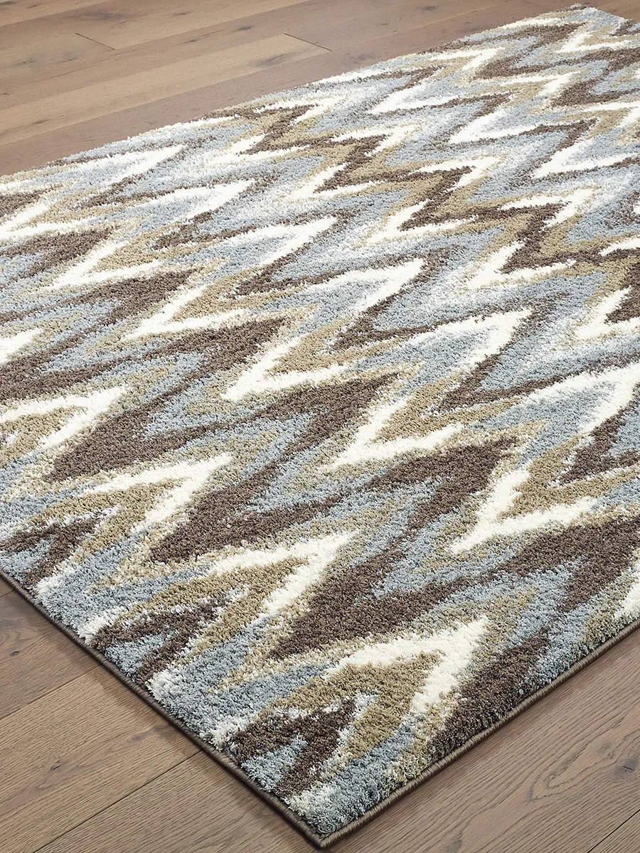 Verona 9'10" x 12'10" Grey Rug