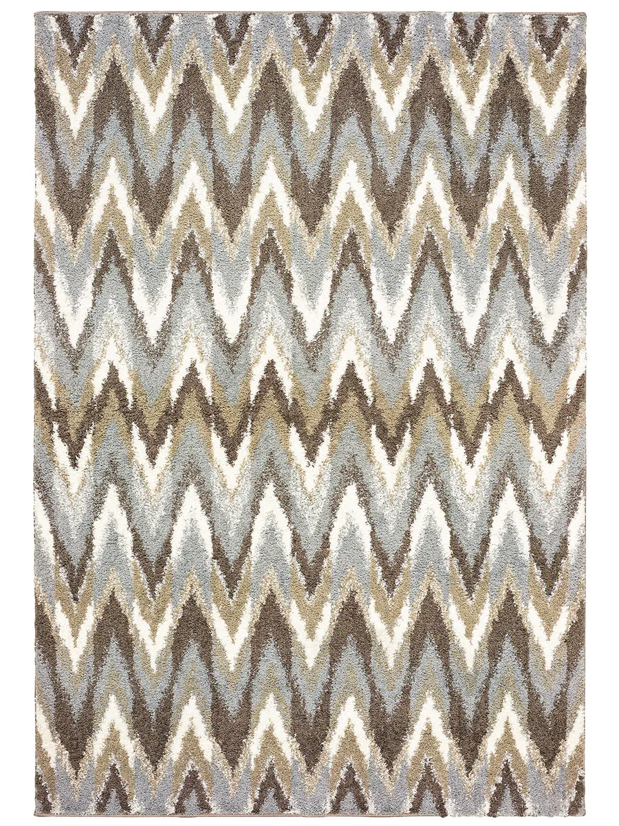 Verona 9'10" x 12'10" Grey Rug