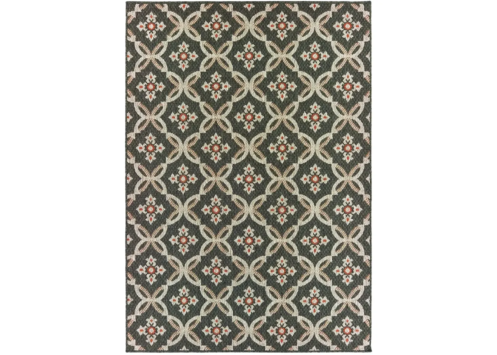 Latitude 3'3" x 5' Grey Rug