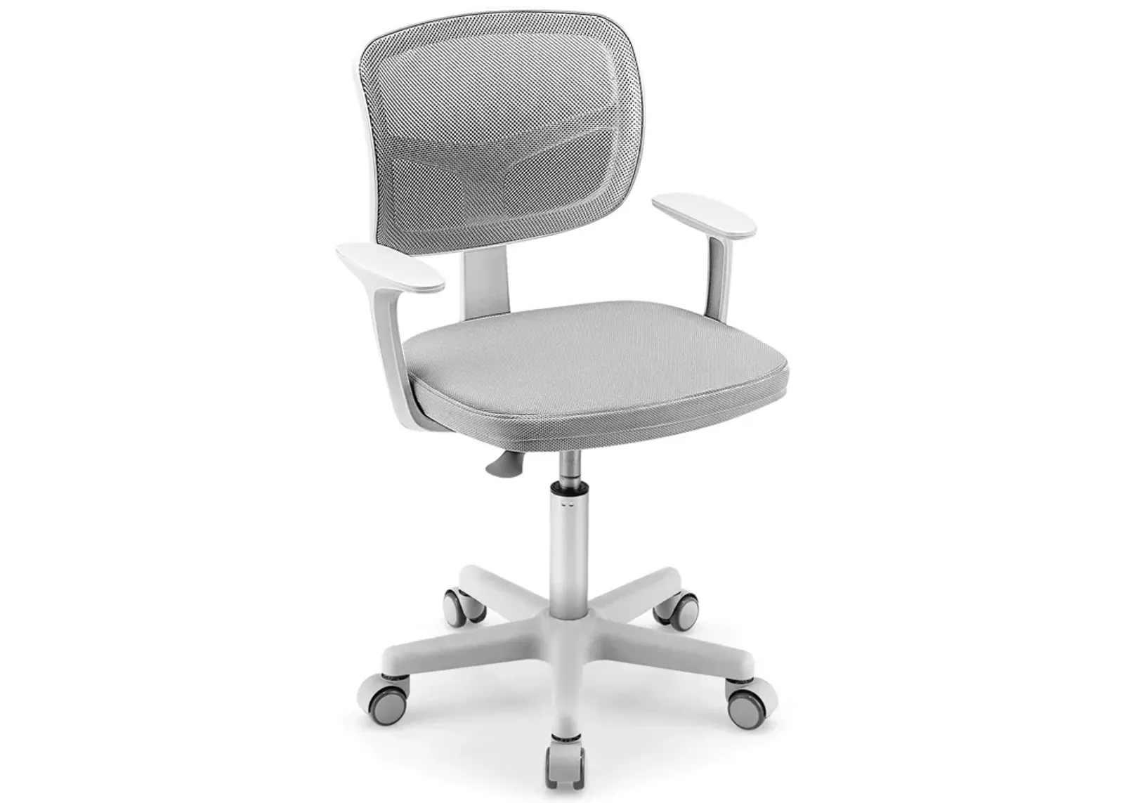 Adjustable Desk Chair with Auto Brake Casters for Kids