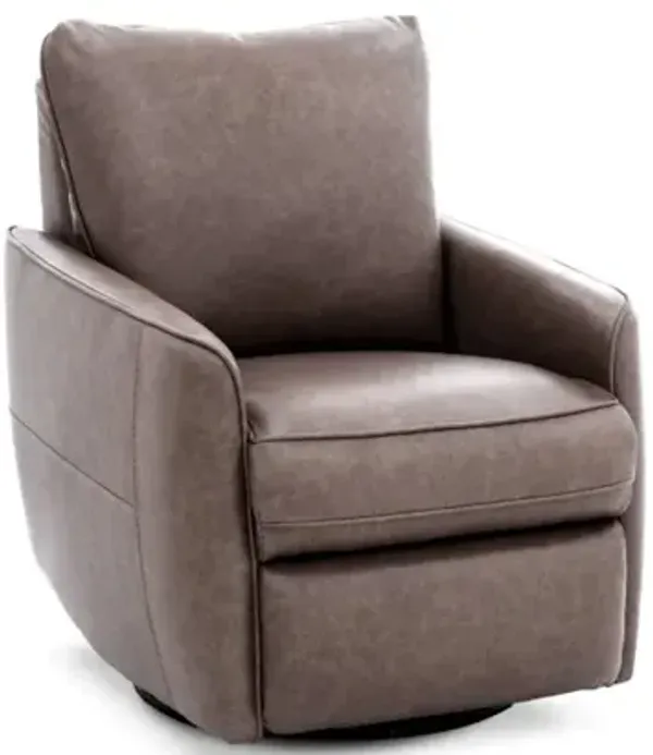 Barcalounger Maple Power Swivel Glider Recliner