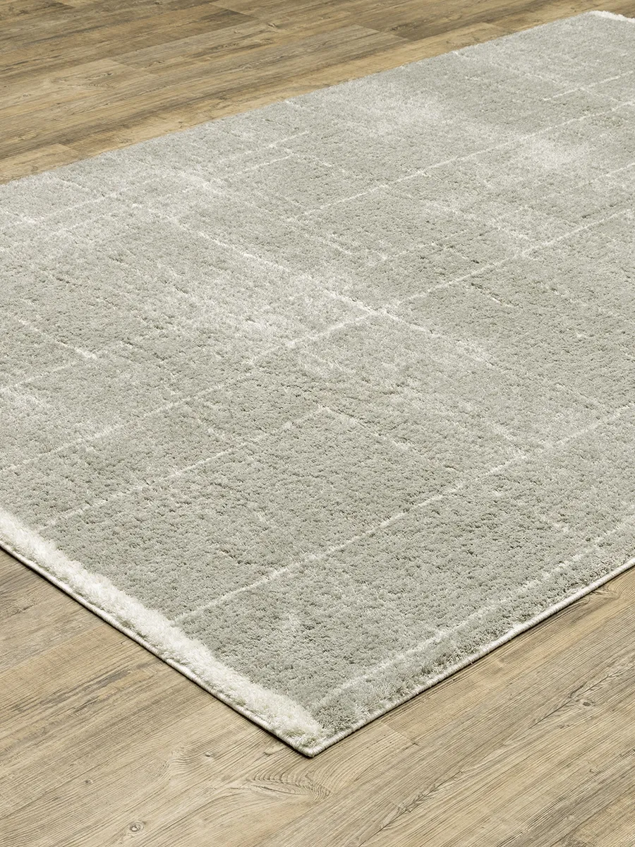 Verona 5'3" x 7'6" Grey Rug