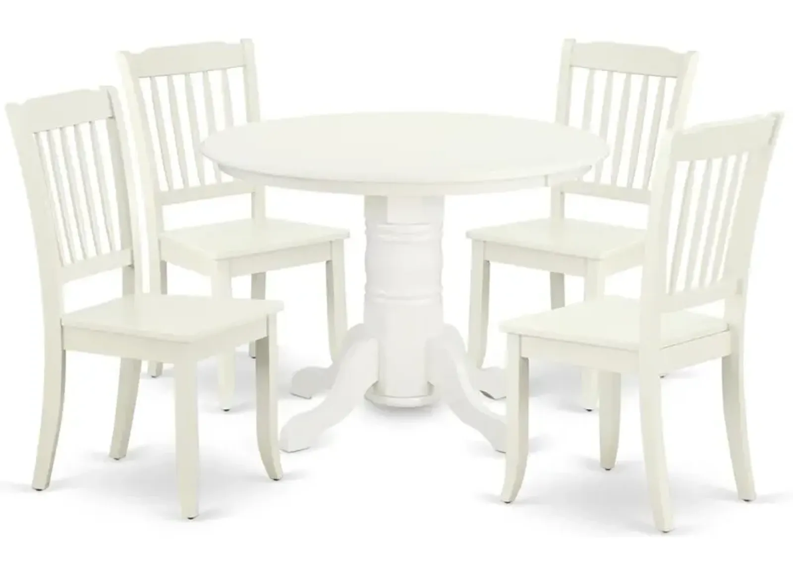 Dining Room Set Linen White