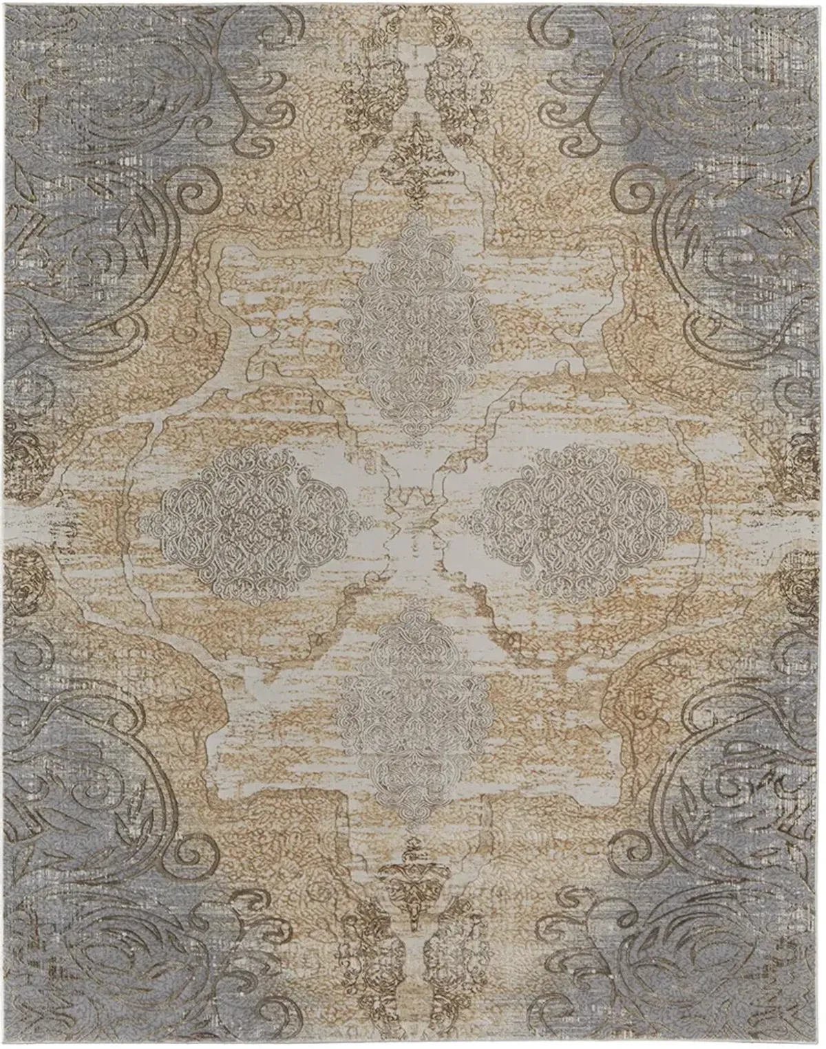 Celene 39L1F Silver/Tan/Gray 10' x 14' Rug