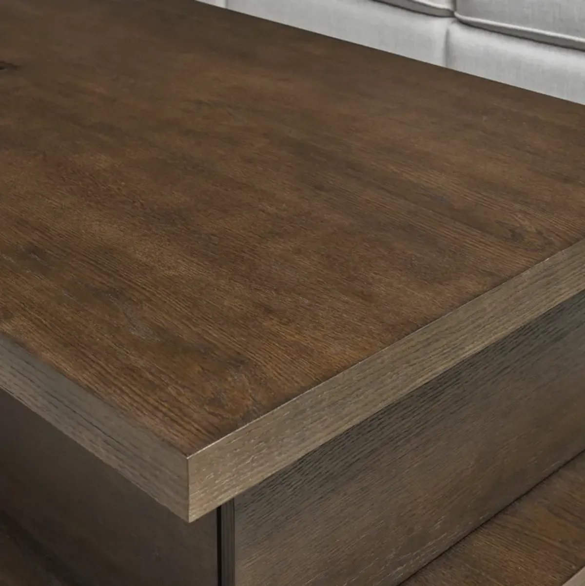 Athens Rectangular Coffee Table with Casters