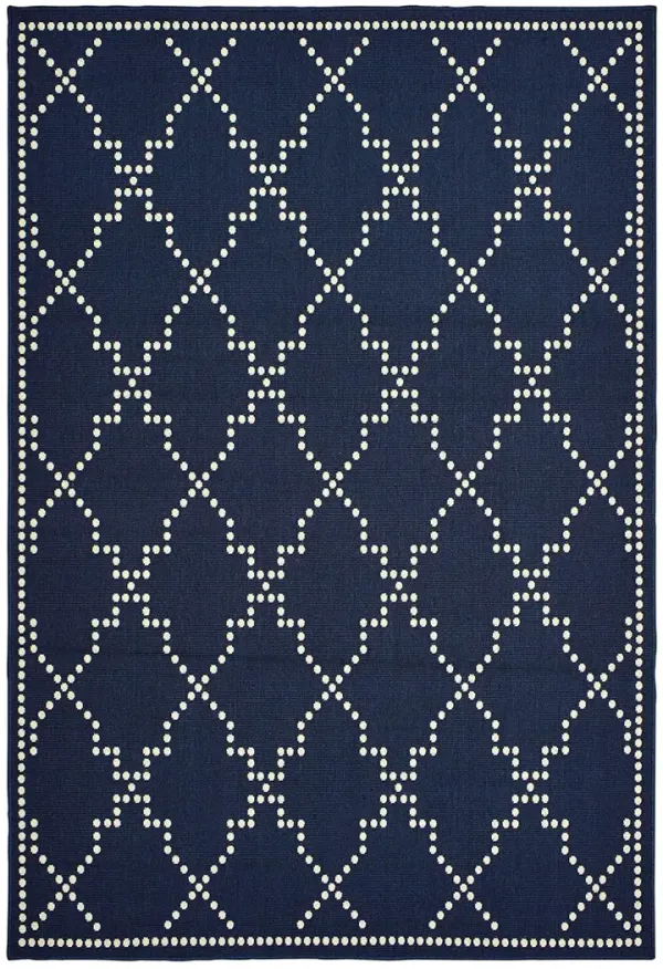 Marina 7'10" Navy Rug