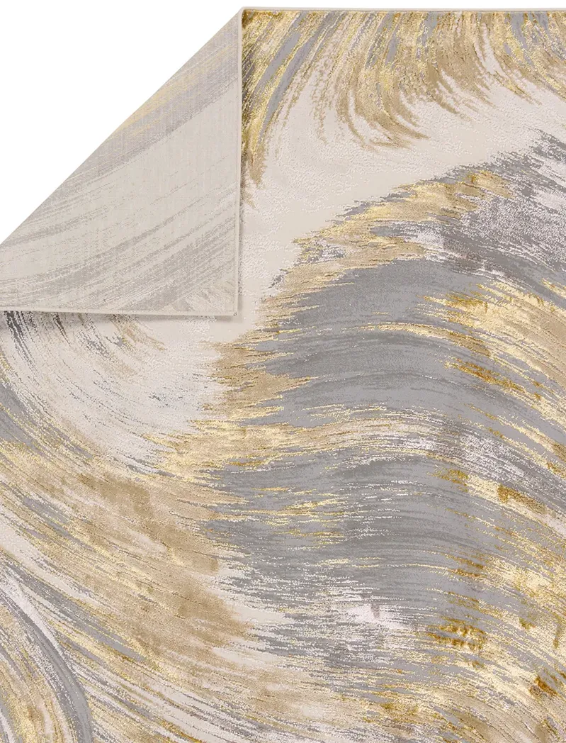 Catalyst Zione Yellow/Gold 9'3" x 13' Rug