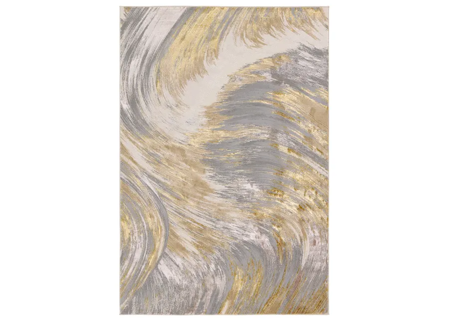 Catalyst Zione Yellow/Gold 9'3" x 13' Rug