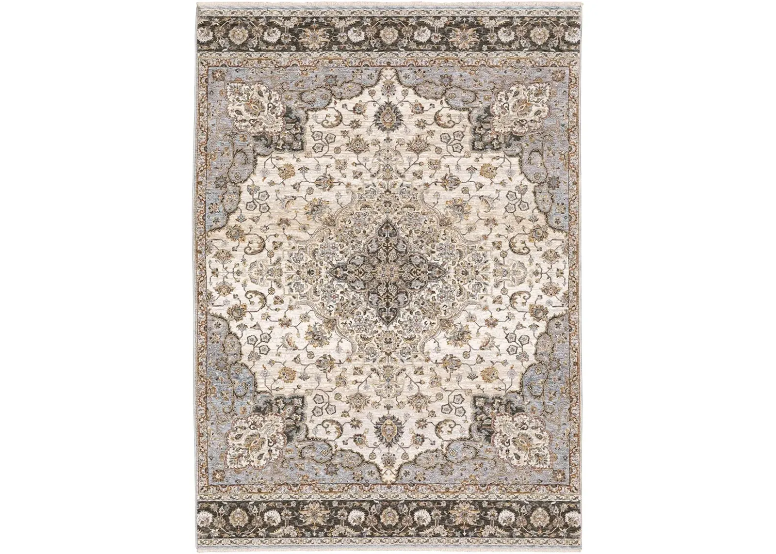 Maharaja 3'3" x 5' Ivory Rug