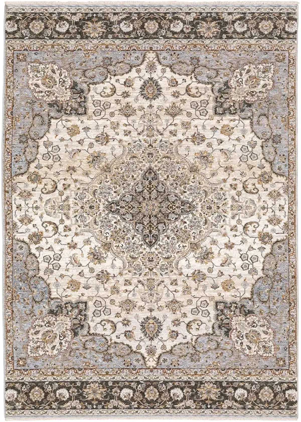 Maharaja 3'3" x 5' Ivory Rug