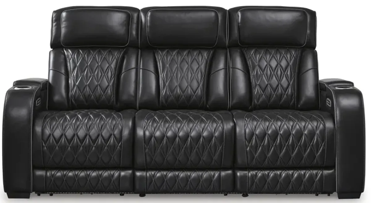 Boyington Black Power Reclining Sofa
