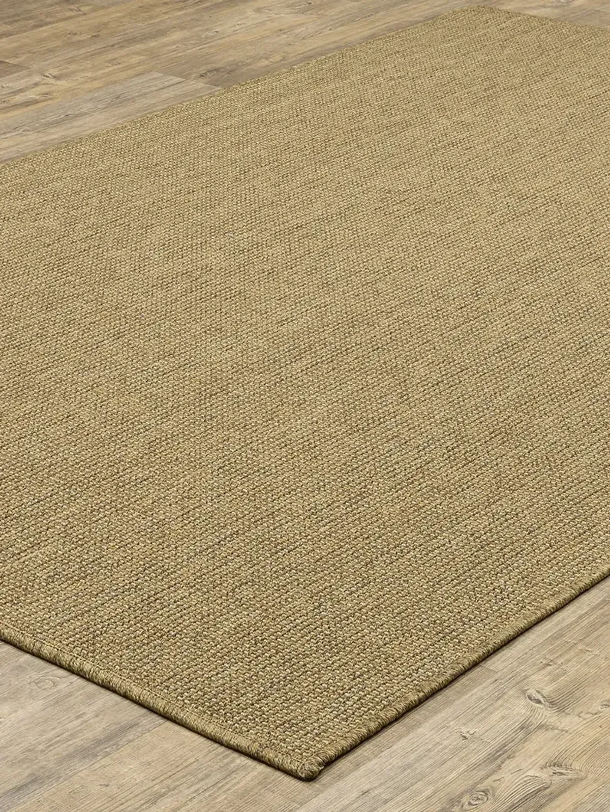 Karavia 1'9" x 3'9" Tan Rug