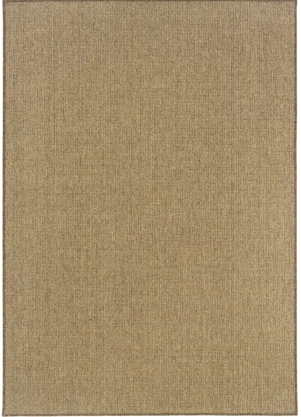 Karavia 1'9" x 3'9" Tan Rug