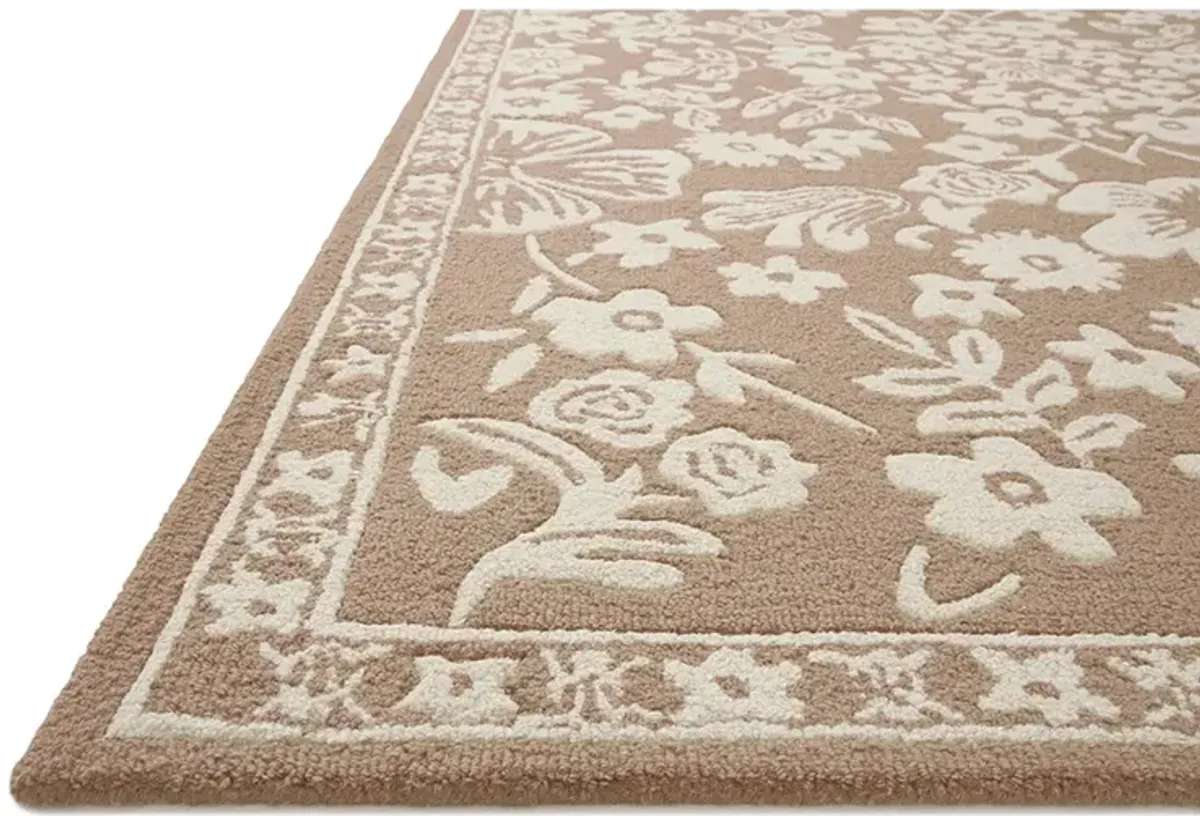 Arboretum ARB02 Rust 5' x 7'6" Rug