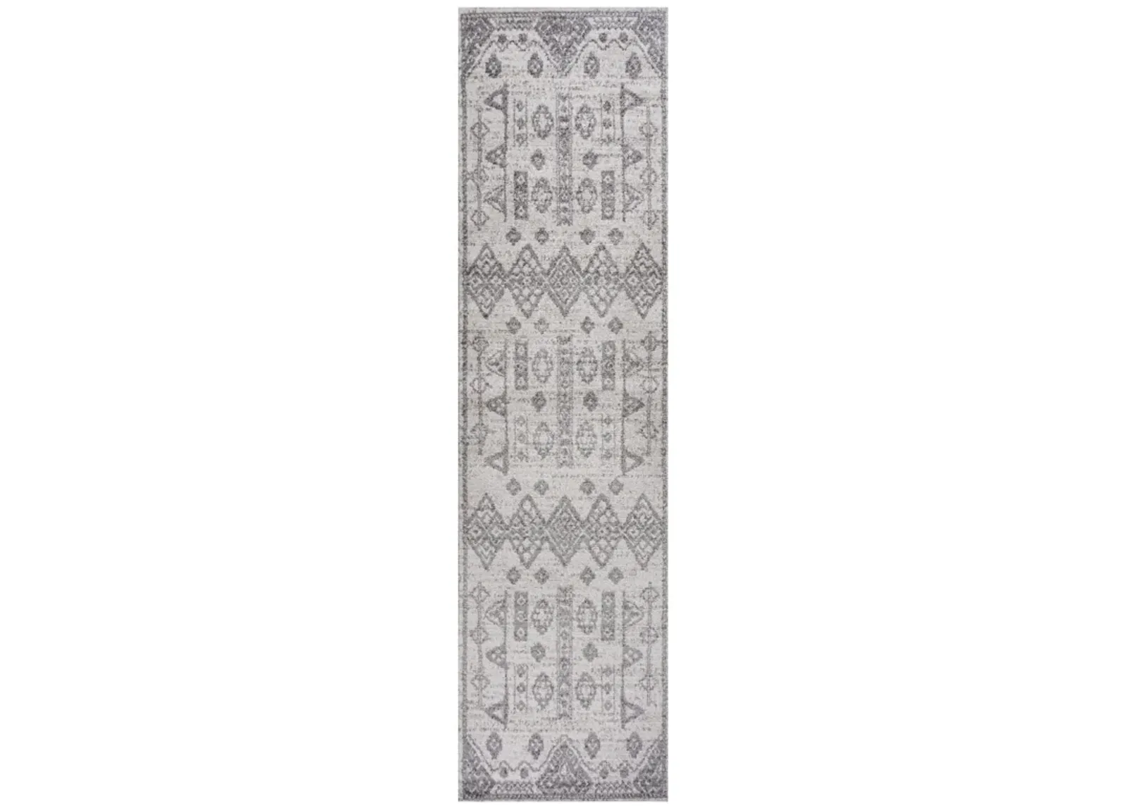 Idris Tribal Diamond Geometric Area Rug