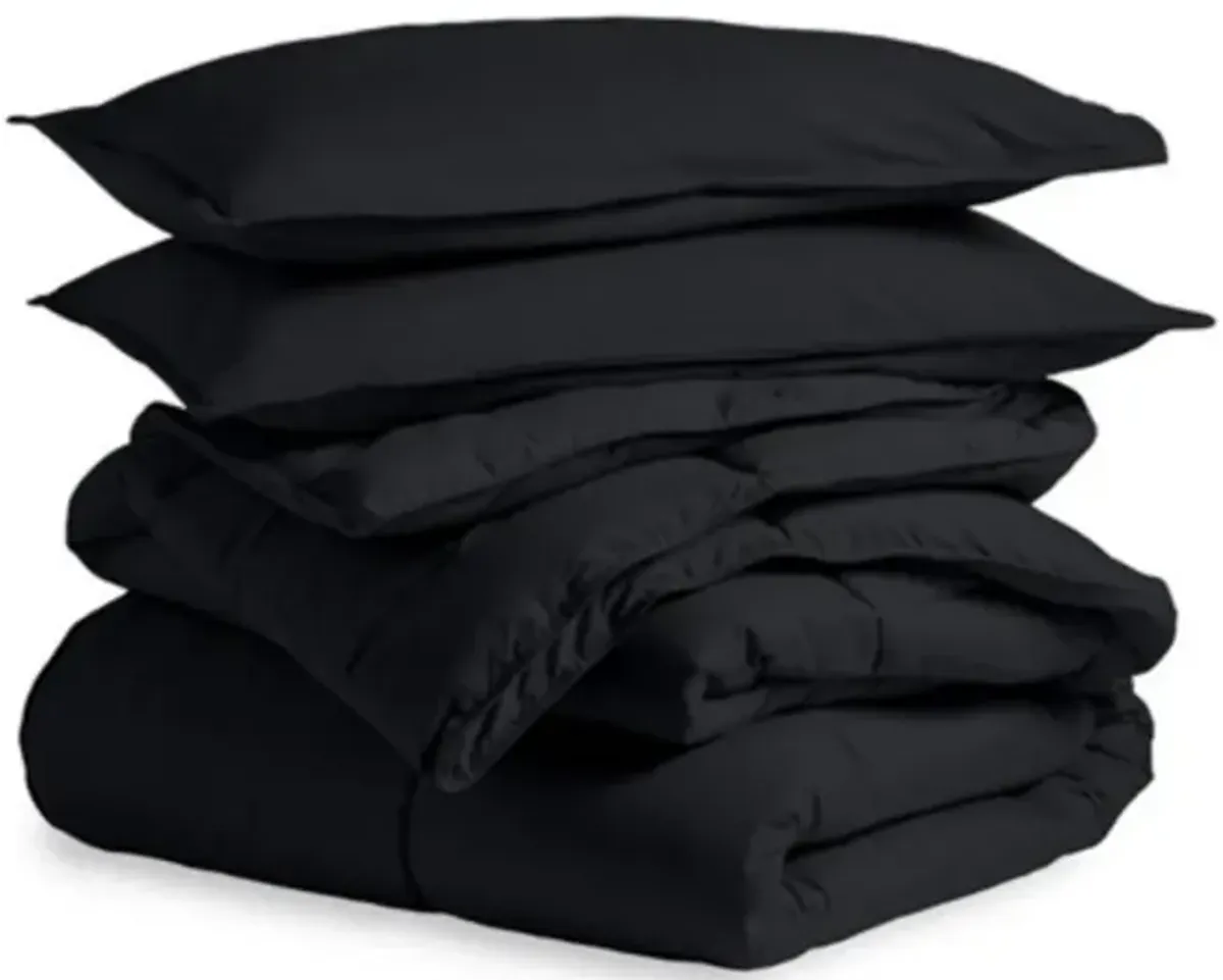 3-Piece Quilted Coverlet Set with 2 Shams, Classic Stitch Pattern, Soft and Durable Bedding