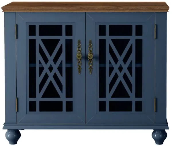 FESTIVO 38" Antique-Inspired Kitchen Buffet Sideboard Cabinet