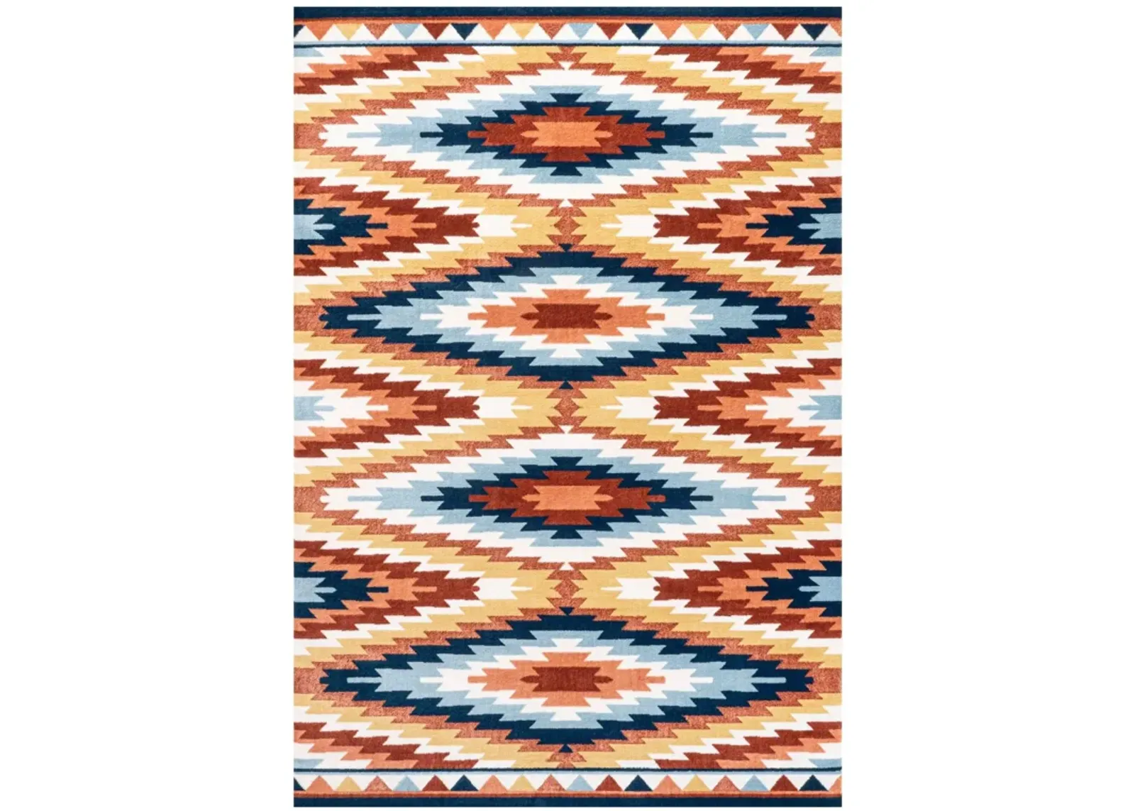 Konya Diamond Kilim Geometric Area Rug