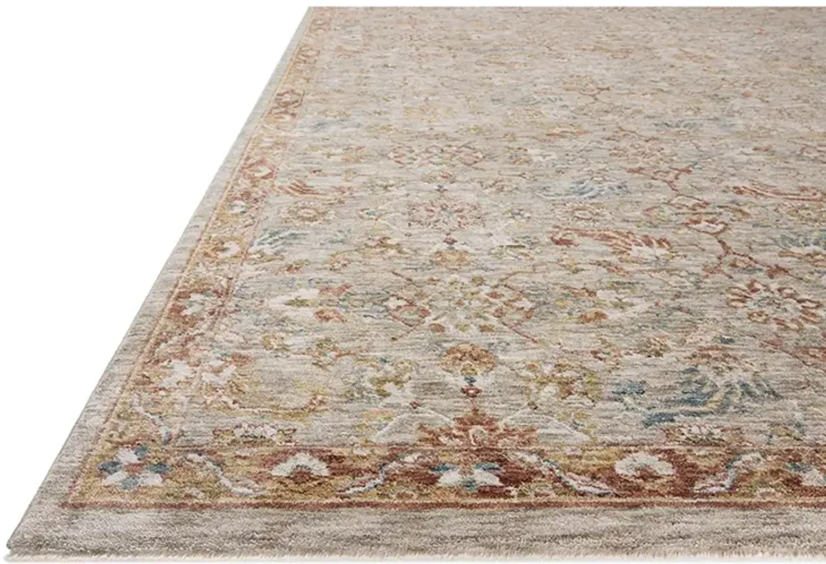 Gaia Natural/Multi 6'7" x 9'10" Area Rug