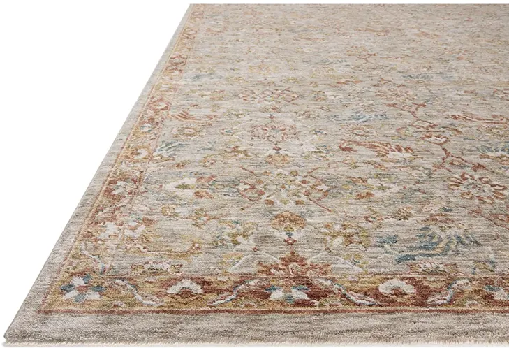 Gaia Natural/Multi 6'7" x 9'10" Area Rug