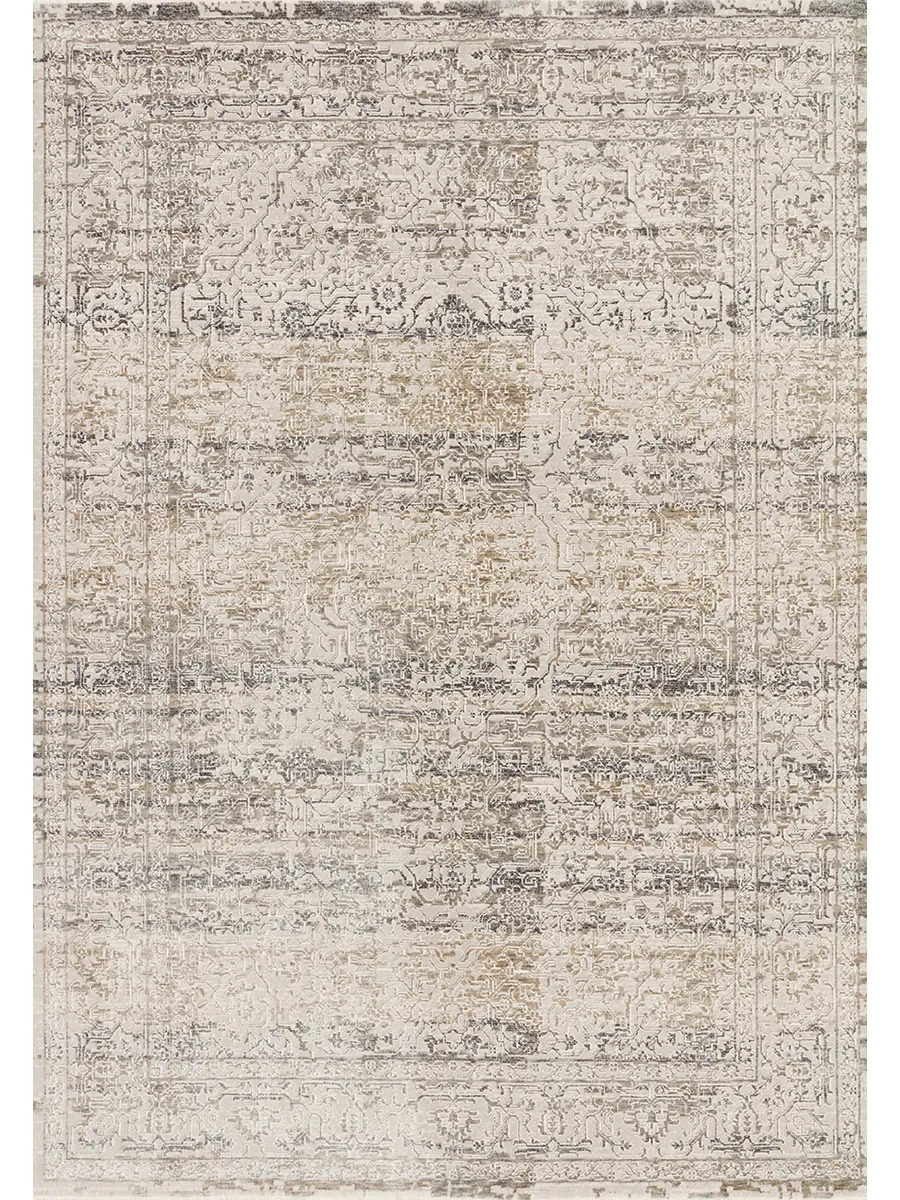 Homage HOM02 Beige/Grey 7'10" x 10' Rug