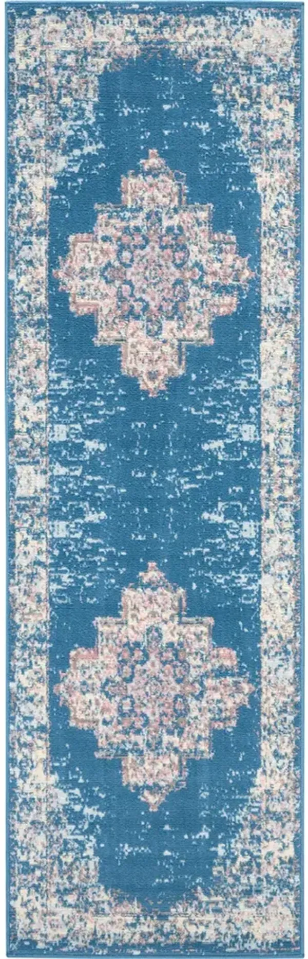 Grafix GRF14 Blue 2'3" x 7'6" Rug