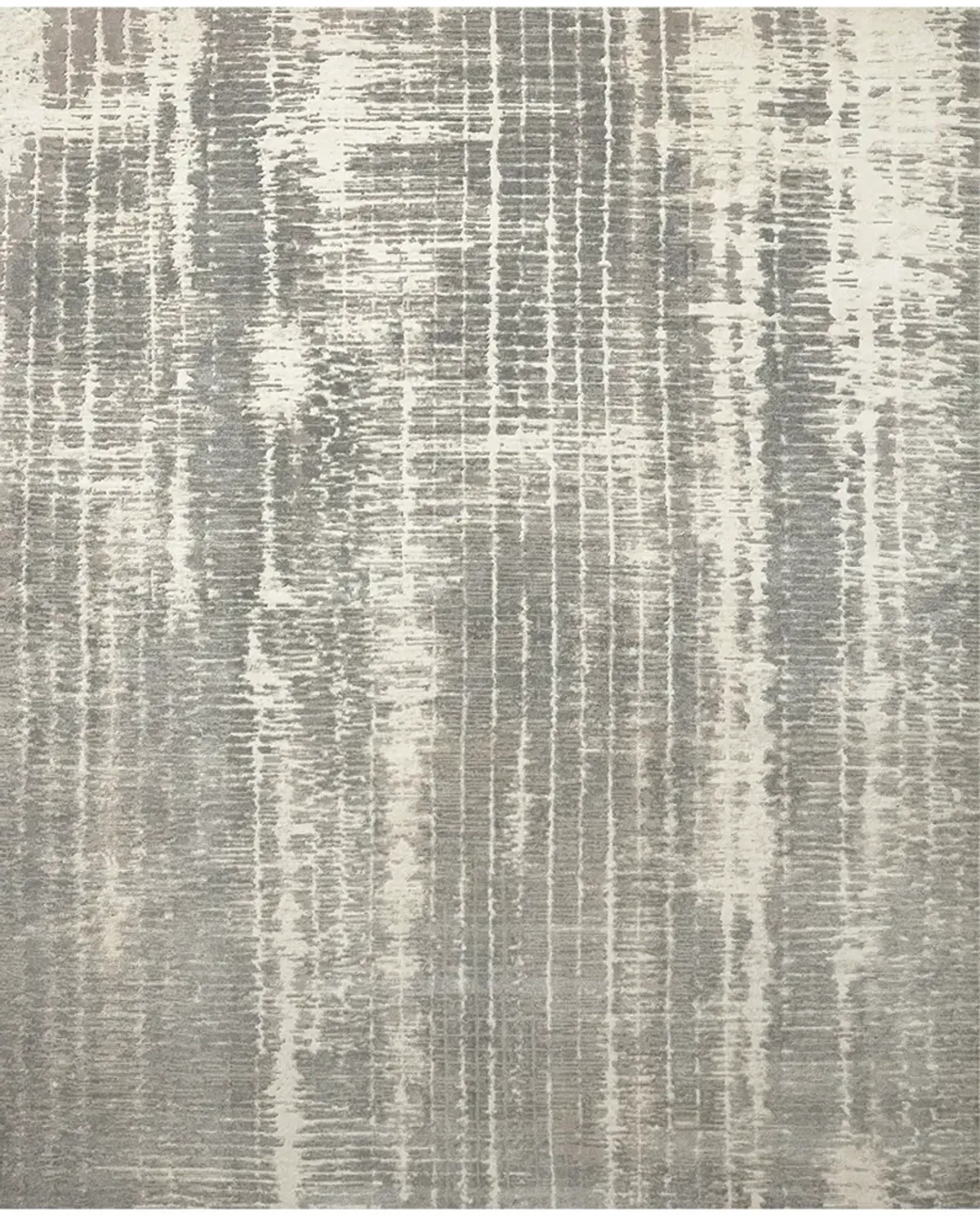 Atlas ATL01 Ivory/Pewter 2' x 3' Rug