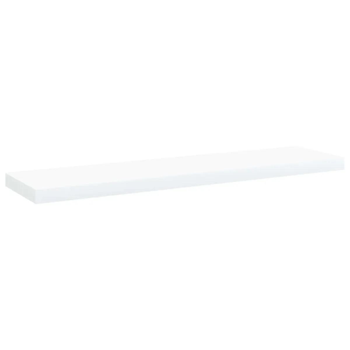 vidaXL Bookshelf Boards 4 pcs White 15.7"x3.9"x0.6" Chipboard