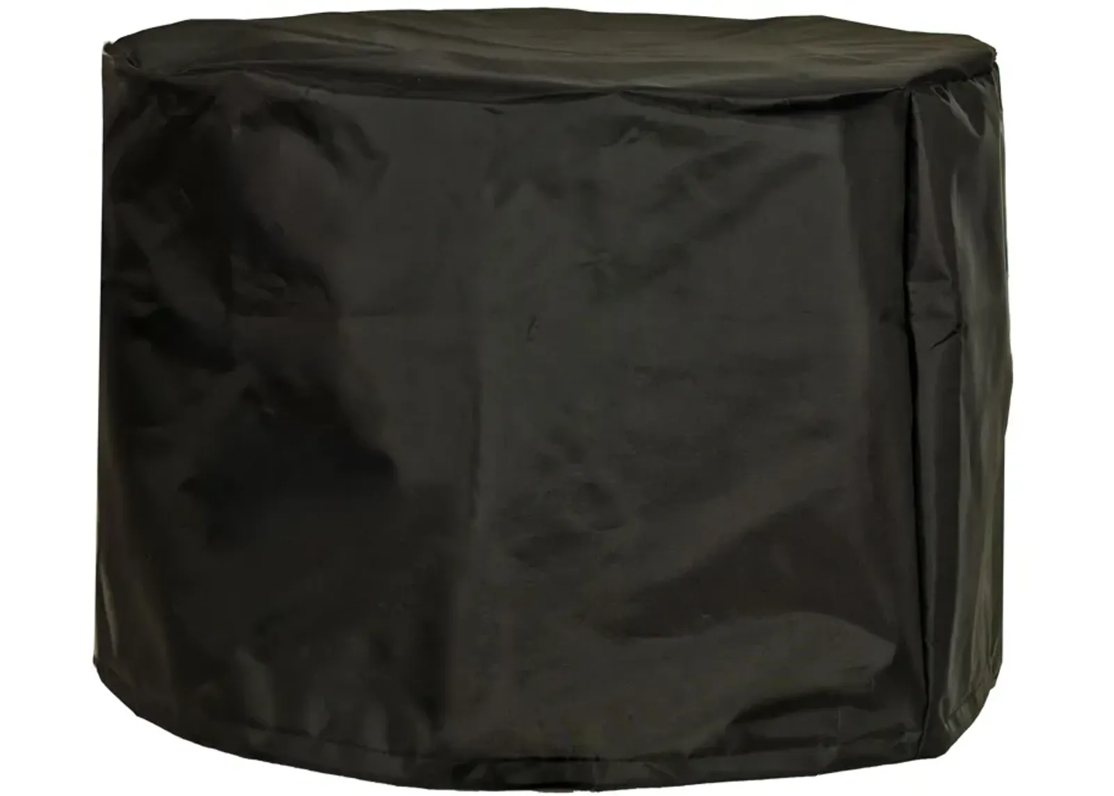 Sunnydaze Black 420D Oxford Cloth Fire Pit Cover - 22.5” Round x 16” H