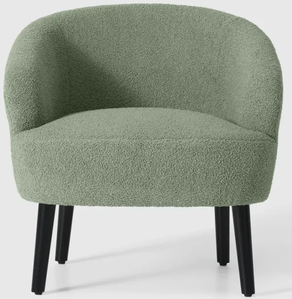WestinTrends 29" Wide Mid Century Modern Club Barrel Accent Armchair