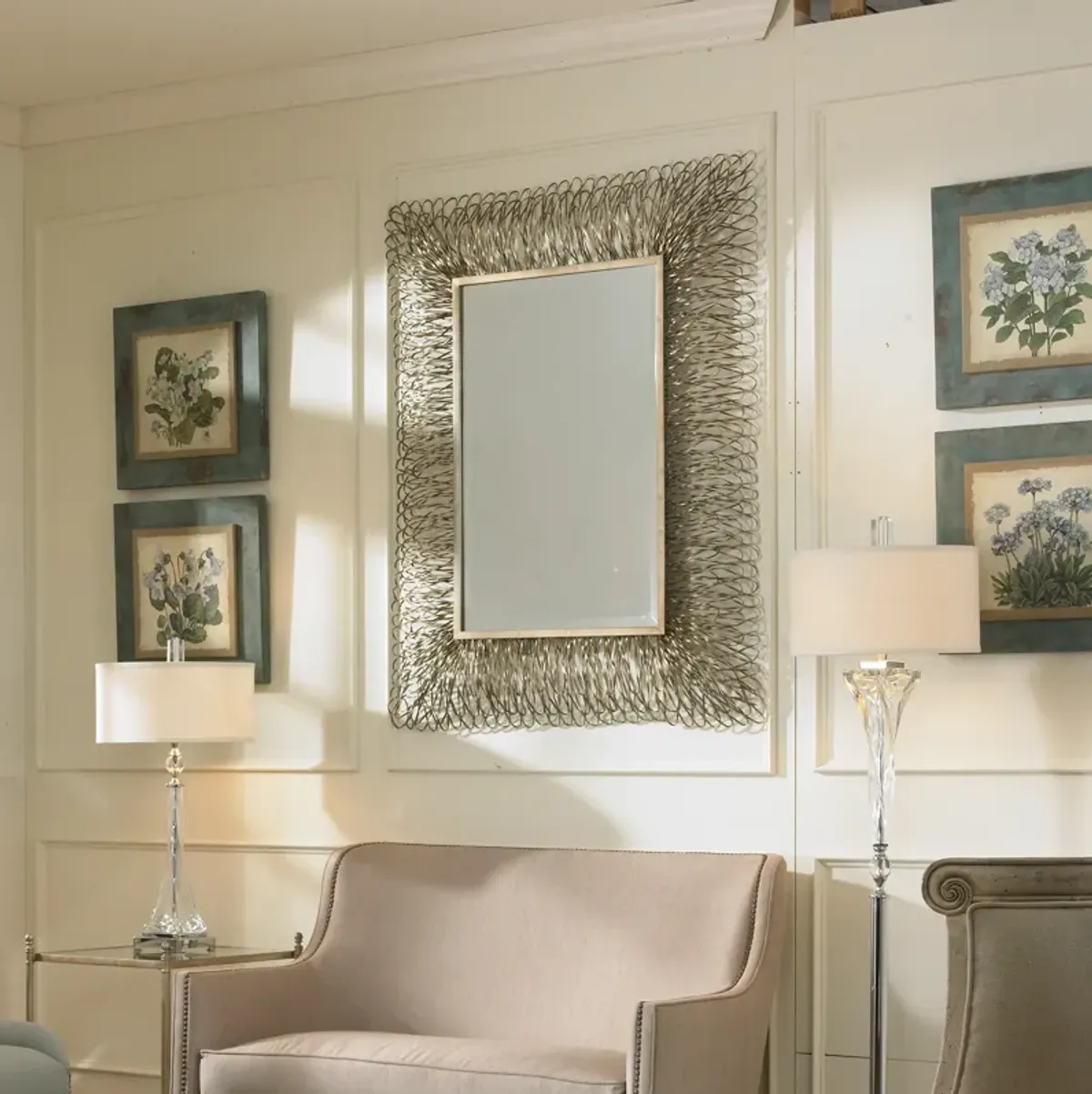 Corbis Decorative Metal Mirror