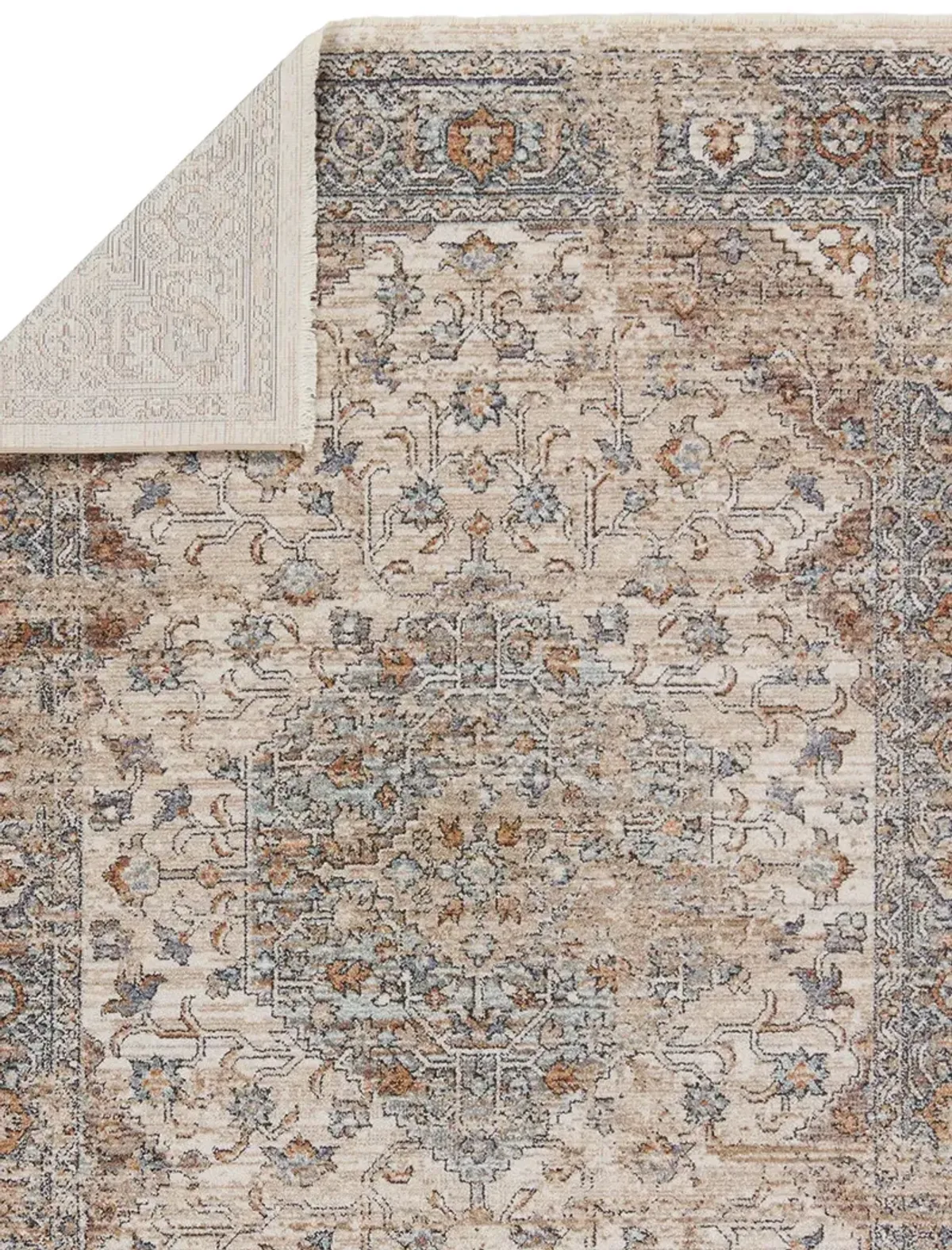 Lark Heir Tan/Taupe 3' x 10' Runner Rug