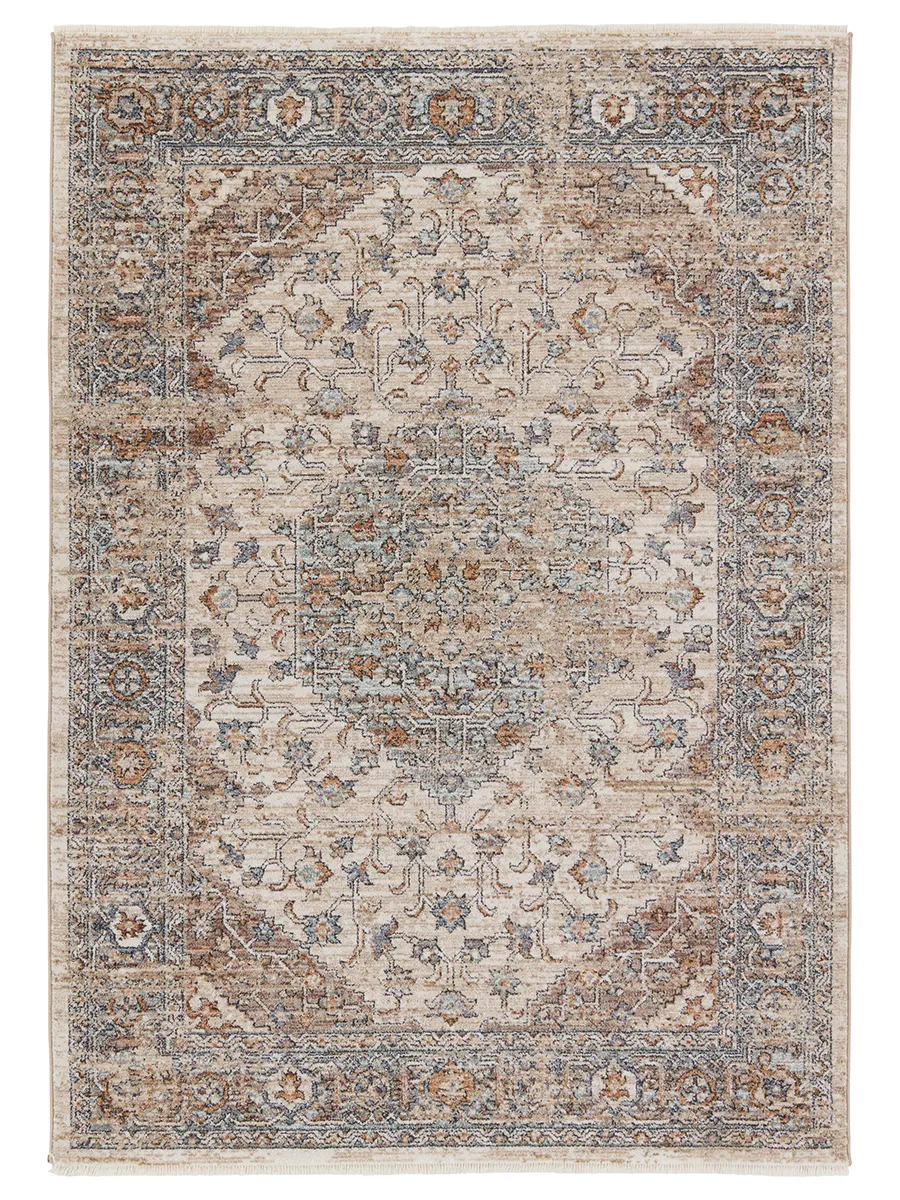 Lark Heir Tan/Taupe 3' x 10' Runner Rug