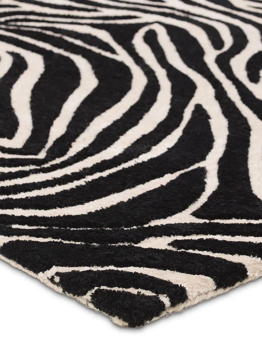 Clayton Collide Black 10' x 14' Rug