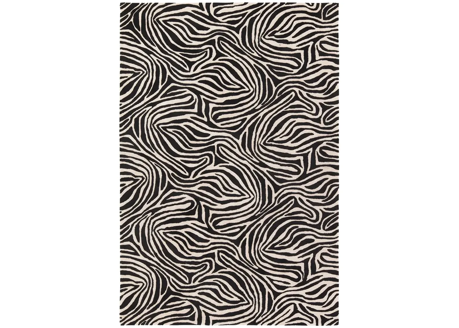 Clayton Collide Black 10' x 14' Rug