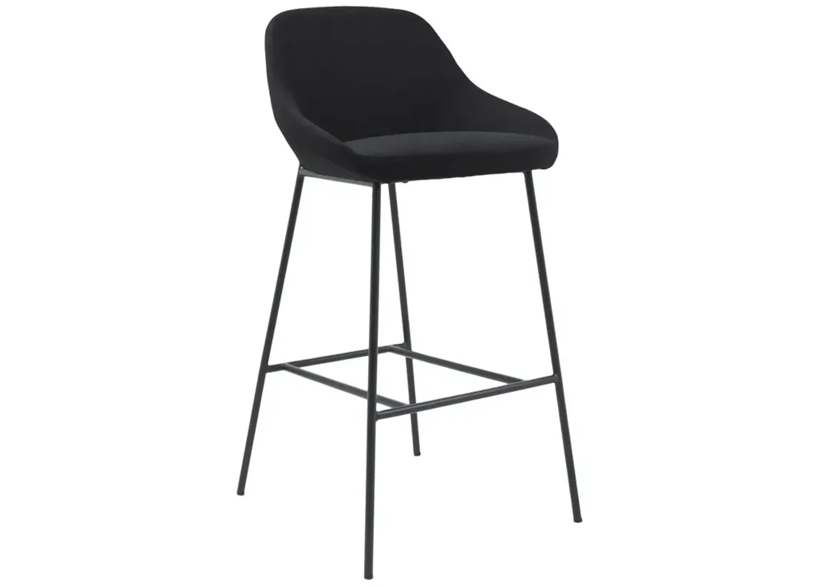 Moe's Home Collection SHELBY BARSTOOL BLACK