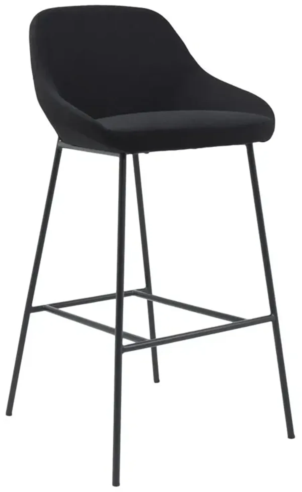 Moe's Home Collection SHELBY BARSTOOL BLACK