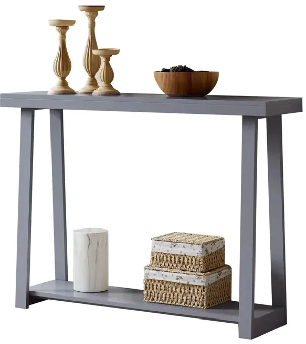 Kings Brand Furniture Emma Narrow Console Table with Lower Shelf Perfect for Sofa Table, Entryway Table for Hallway, Living Room